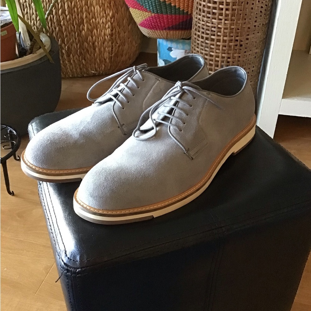 MARC FISHER LTD Suede Oxford Shoes